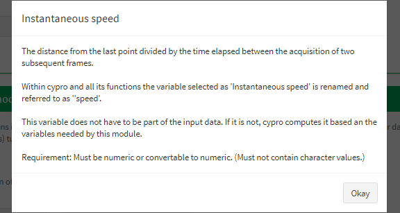 Figure 3 Example variable descriptions.