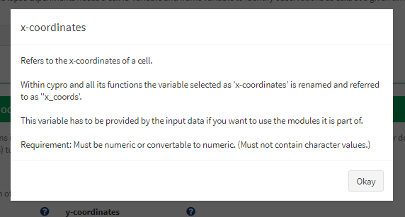 Figure 3 Example variable descriptions.